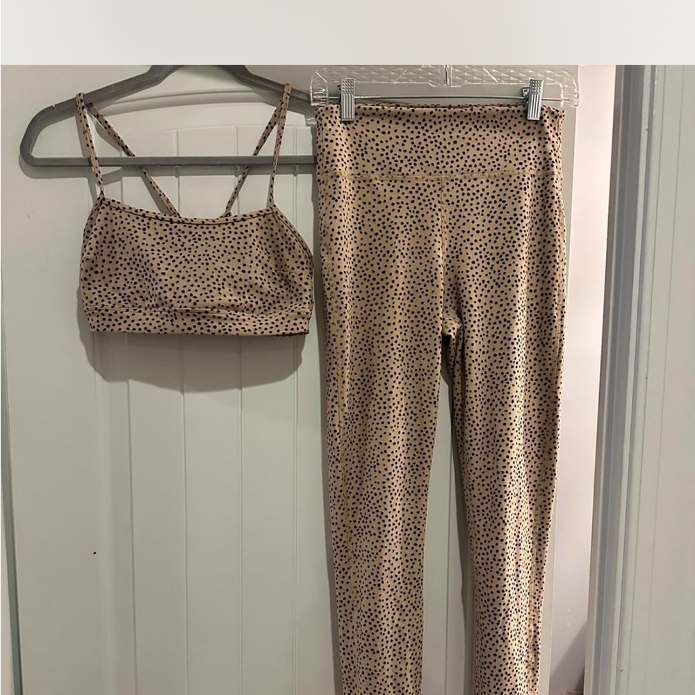 Aerie Polka Dot Workout Set